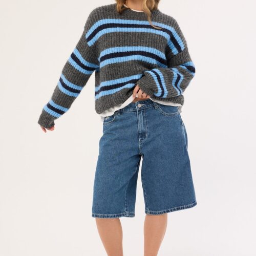 Worship Kick Off Big Baggy Short Steady Mid Blue