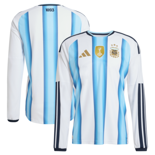 Argentina adidas Home Authentic Shirt 2026 – Long Sleeve
