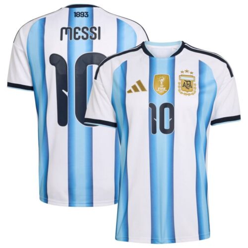 Argentina adidas Home Shirt 2026 – Messi #10 – Kids