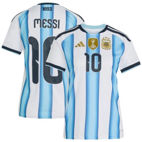 Argentina adidas Home Shirt 2026 – Messi #10 – Womens
