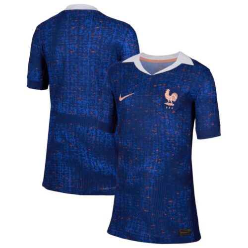 France Nike Home Stadium Shirt 2025 – Kids