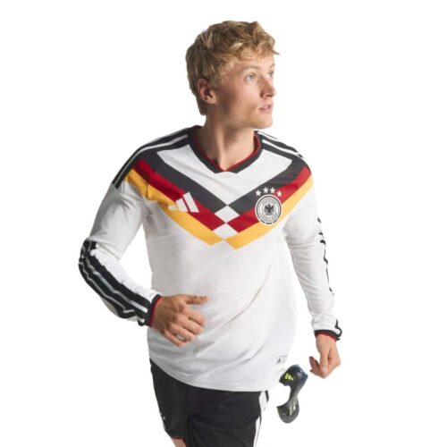 Germany National Team adidas Home Authentic Shirt 2026 – Long Sleeve