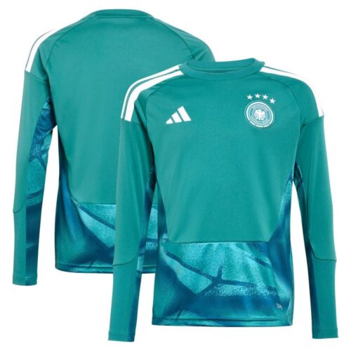 Germany National Team adidas Home Goalkeeper Shirt 2026 – Long Sleeve – Kids