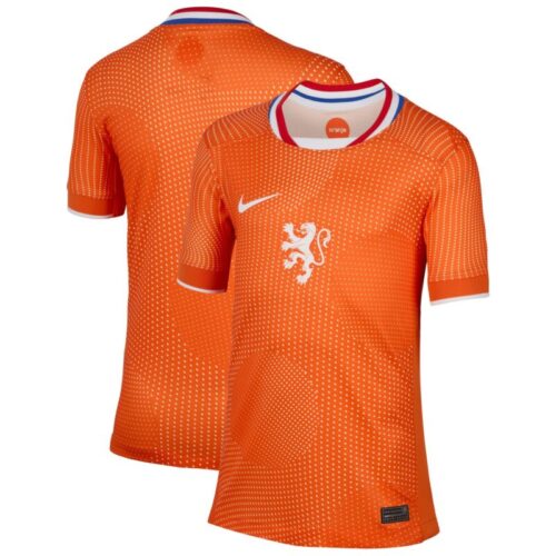 Netherlands Womens Nike Home Stadium Shirt 2025 – Kids