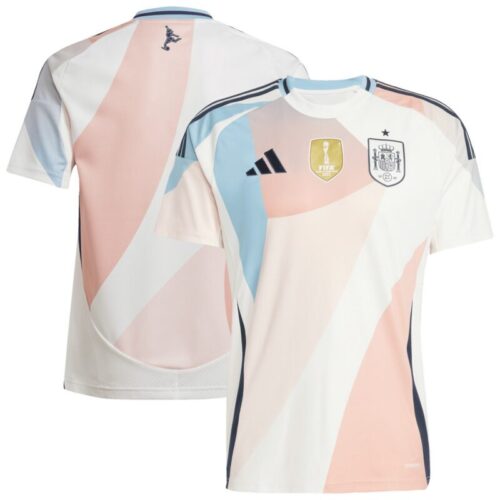 Spain Womens adidas Away Shirt 25 – Kids